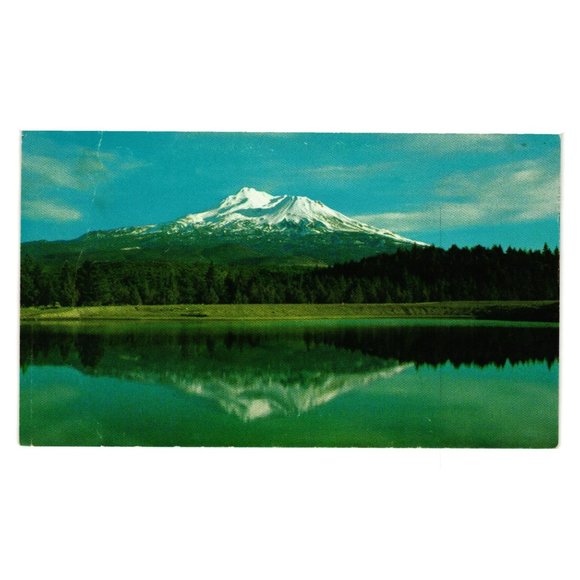 Lake Shastina Other - Vintage Postcard Lake Shastina Mt Shasta Northern Californa National Forest